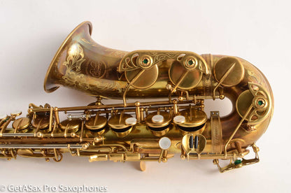 Ishimori Wood Stone New Vintage Alto Saxophone WSA-AF with High F# Antique Finish NEW