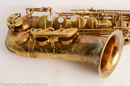 Ishimori Wood Stone New Vintage Alto Saxophone WSA-AF with High F# Antique Finish NEW