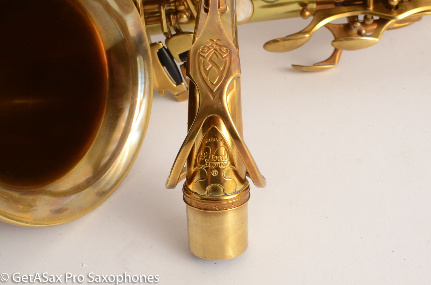 Ishimori Wood Stone New Vintage Alto Saxophone WSA-AF with High F# Antique Finish NEW