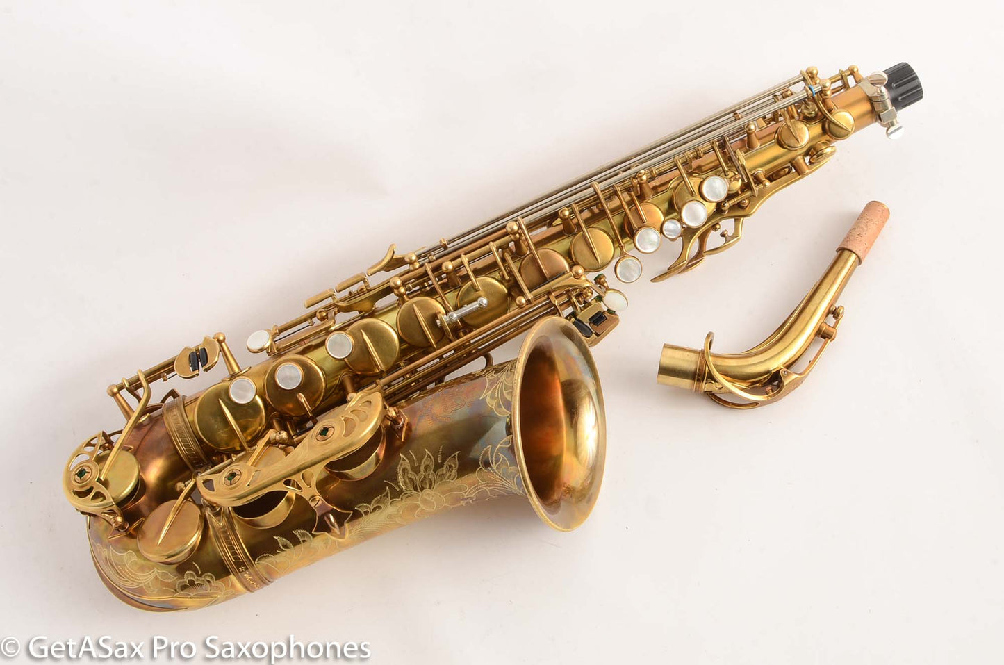 Ishimori Wood Stone New Vintage Alto Saxophone WSA-AF with High F# Antique Finish NEW