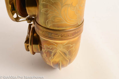 Ishimori Wood Stone New Vintage Alto Saxophone WSA-AF with High F# Antique Finish NEW