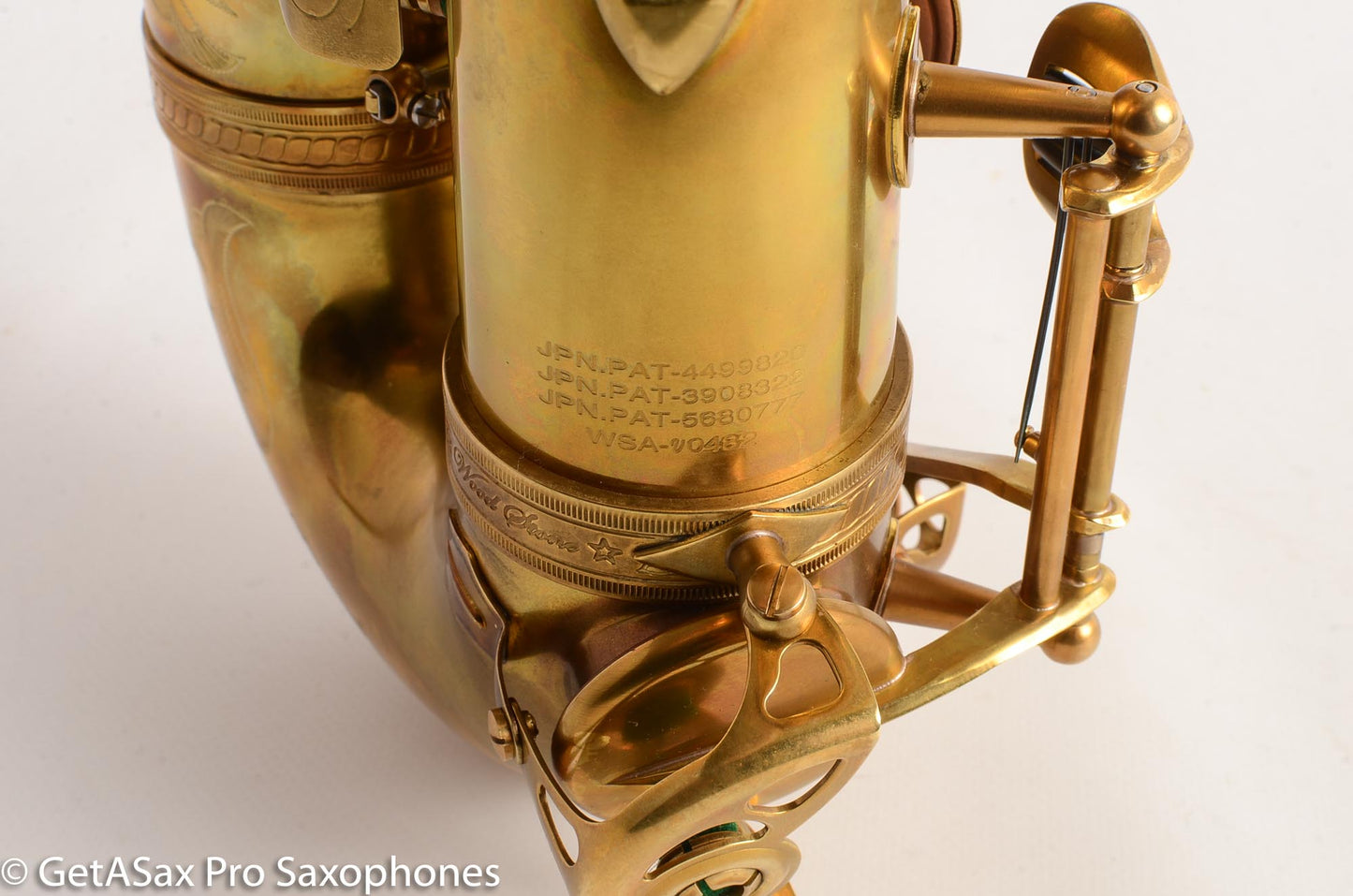 Ishimori Wood Stone New Vintage Alto Saxophone WSA-AF with High F# Antique Finish NEW