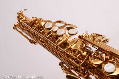 Ishimori New Vintage Soprano Gold Lacquer Two Necks New