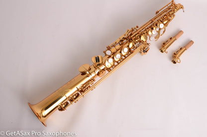 Ishimori New Vintage Soprano Gold Lacquer Two Necks New