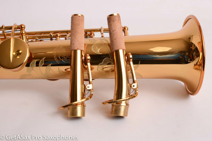 Ishimori New Vintage Soprano Gold Lacquer Two Necks New