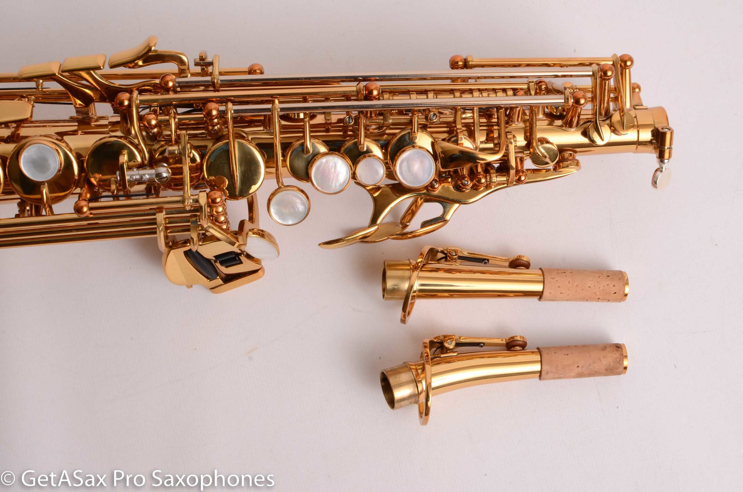 Ishimori New Vintage Soprano Gold Lacquer Two Necks New