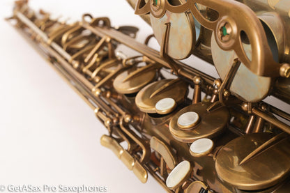 Ishimori Wood Stone New Vintage Tenor Saxophone WST-AF with F# Antique Finish NEW