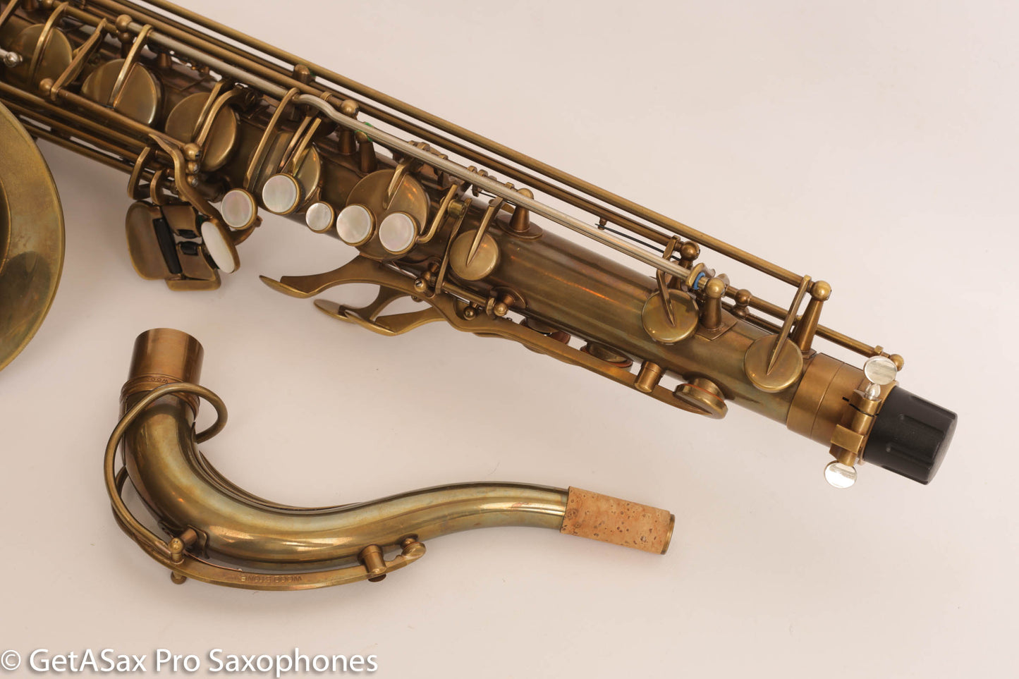 Ishimori Wood Stone New Vintage Tenor Saxophone WST-AF with F# Antique Finish NEW