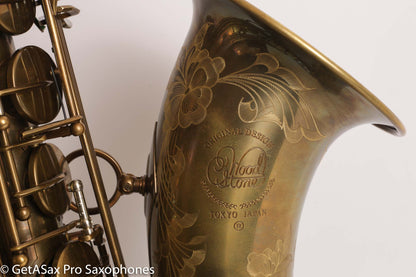 Ishimori Wood Stone New Vintage Tenor Saxophone WST-AF with F# Antique Finish NEW