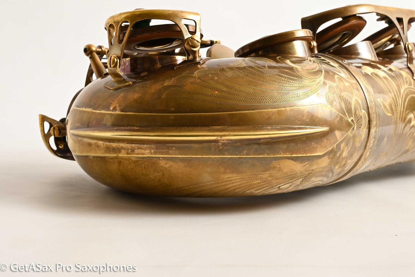 Ishimori New Vintage Tenor Unlacquered Antique Finish No F# Plays Great! 662