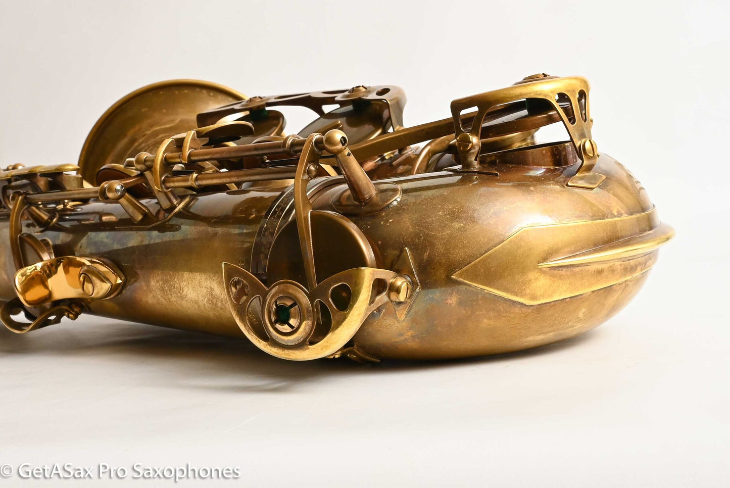 Ishimori New Vintage Tenor Unlacquered Antique Finish No F# Plays Great! 662