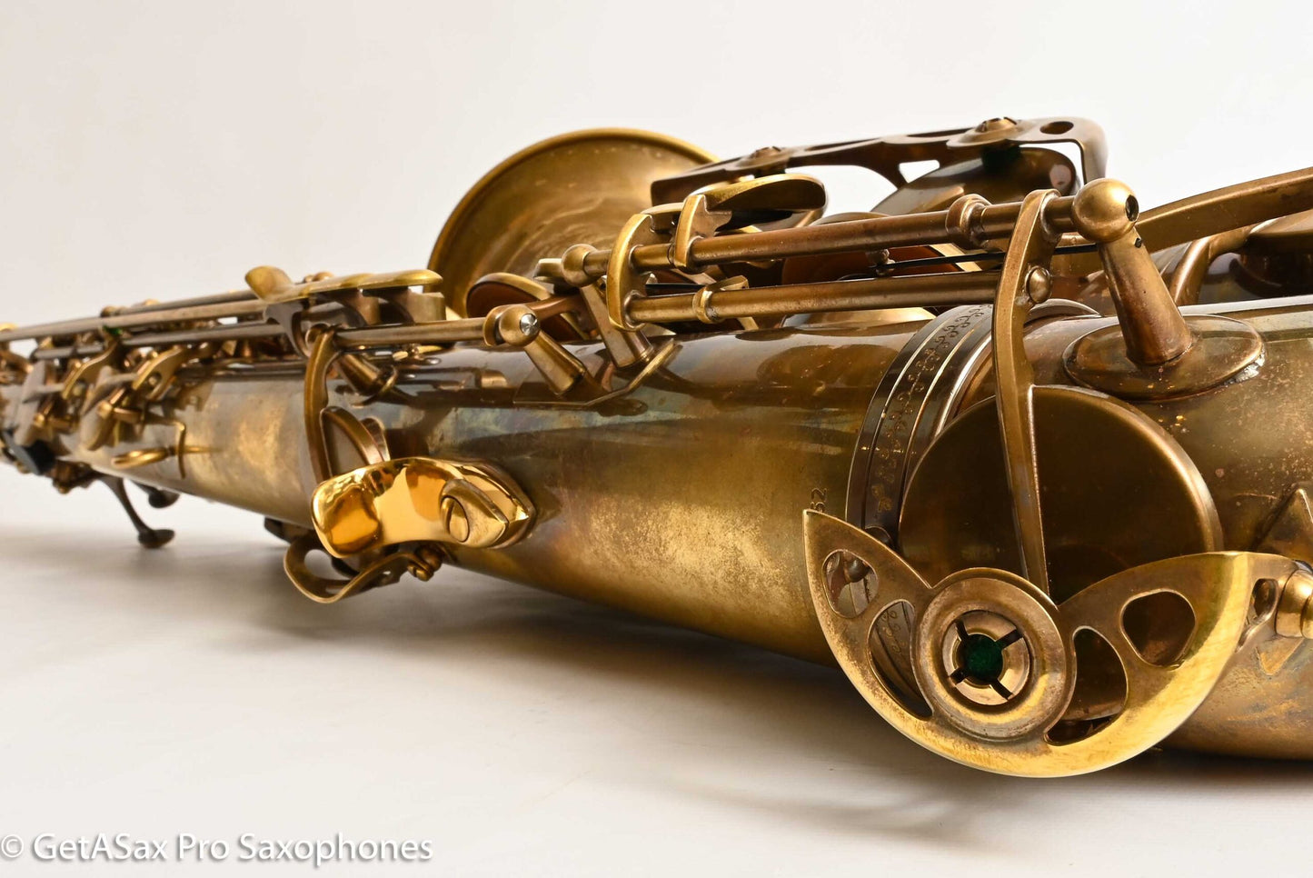 Ishimori New Vintage Tenor Unlacquered Antique Finish No F# Plays Great! 662