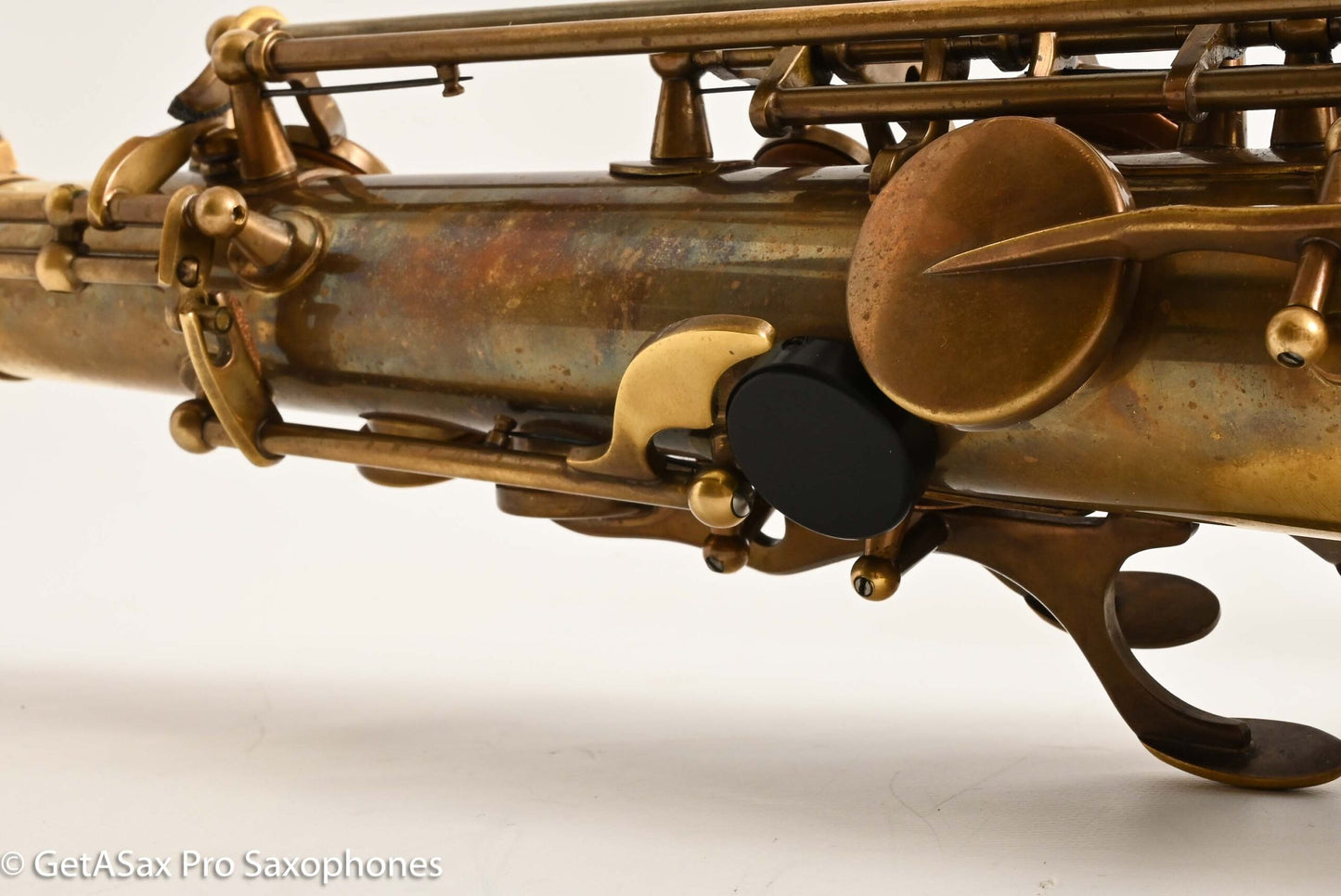 Ishimori New Vintage Tenor Unlacquered Antique Finish No F# Plays Great! 662