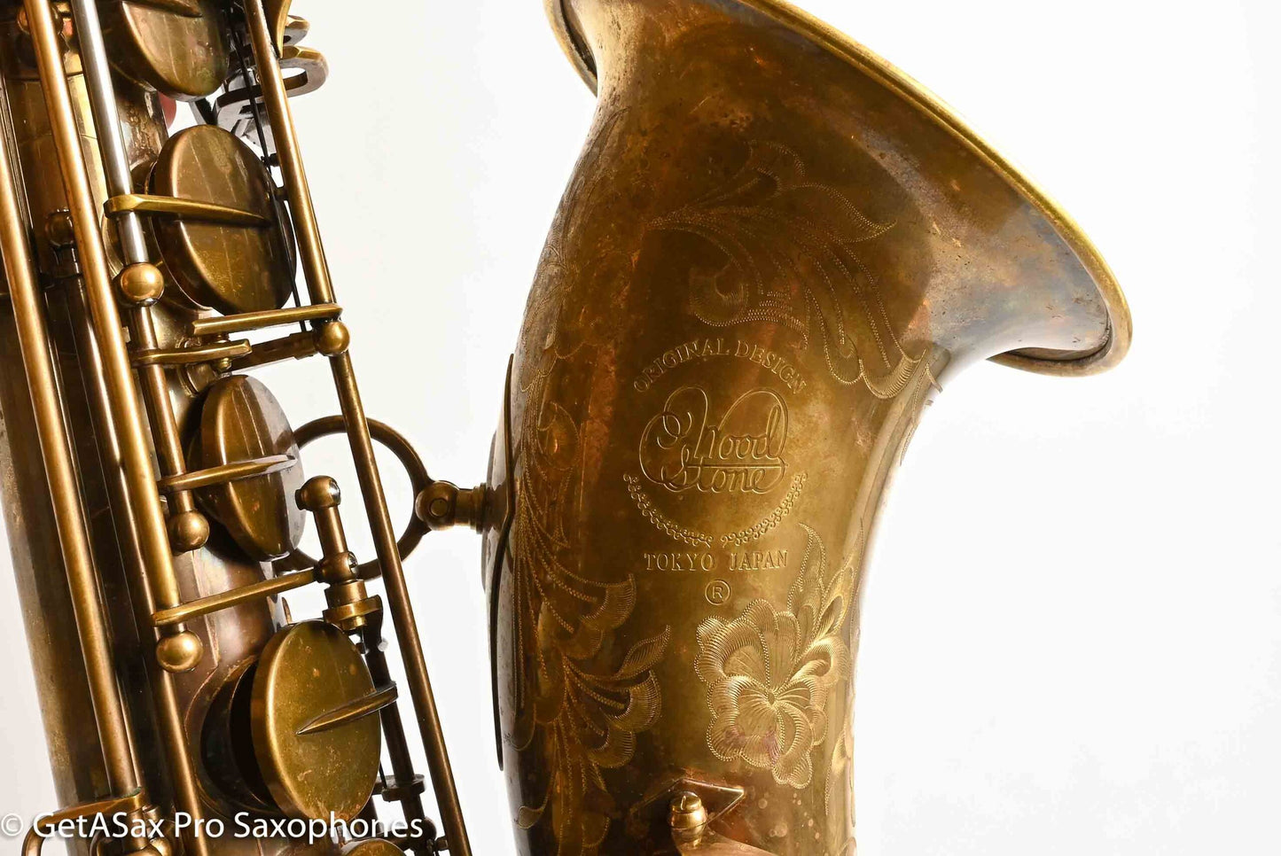 Ishimori New Vintage Tenor Unlacquered Antique Finish No F# Plays Great! 662