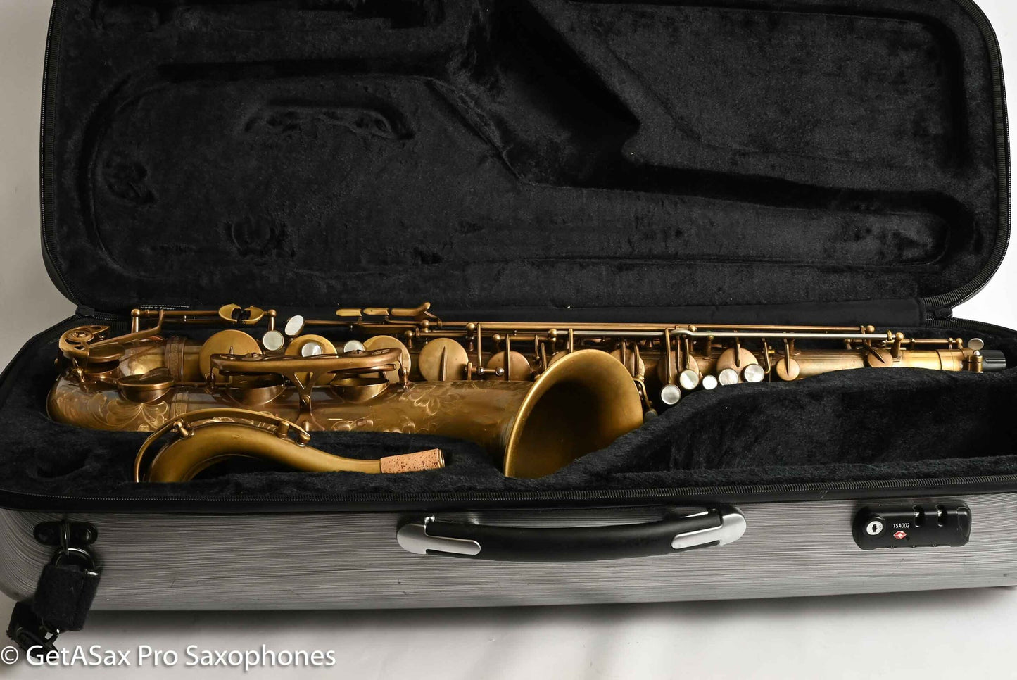 Ishimori New Vintage Tenor Unlacquered Antique Finish No F# Plays Great! 662