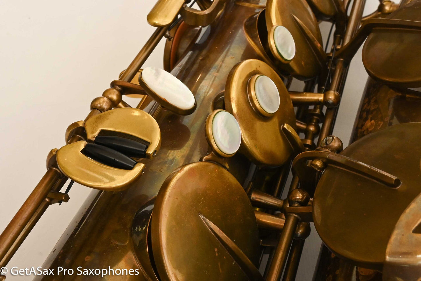 Ishimori New Vintage Tenor Unlacquered Antique Finish No F# Plays Great! 662