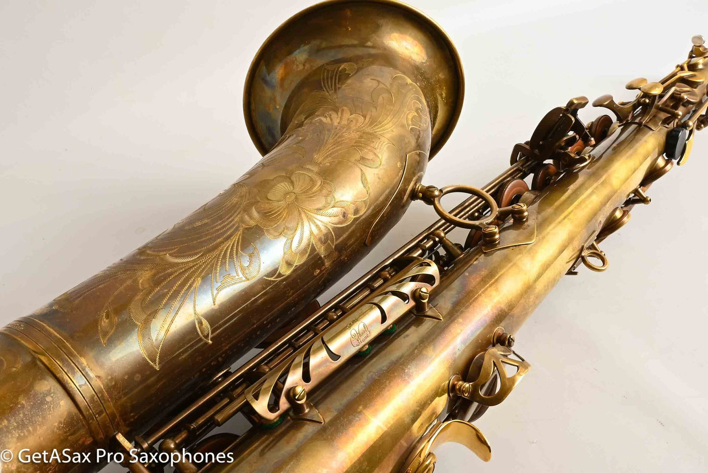 Ishimori New Vintage Tenor Unlacquered Antique Finish No F# Plays Great! 662