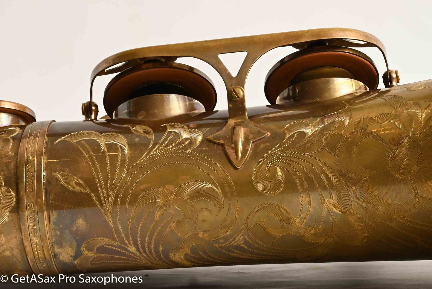 Ishimori New Vintage Tenor Unlacquered Antique Finish No F# Plays Great! 662