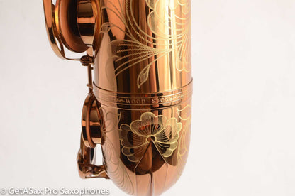 Ishimori Wood Stone New Vintage Tenor Saxophone WST-VL with F# Dark Lacquer NEW