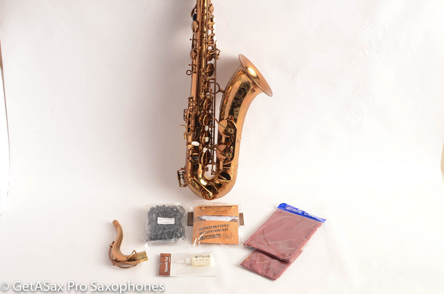 Ishimori Wood Stone New Vintage Tenor Saxophone WST-VL with F# Dark Lacquer NEW