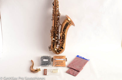 Ishimori Wood Stone New Vintage Tenor Saxophone WST-VL with F# Dark Lacquer NEW