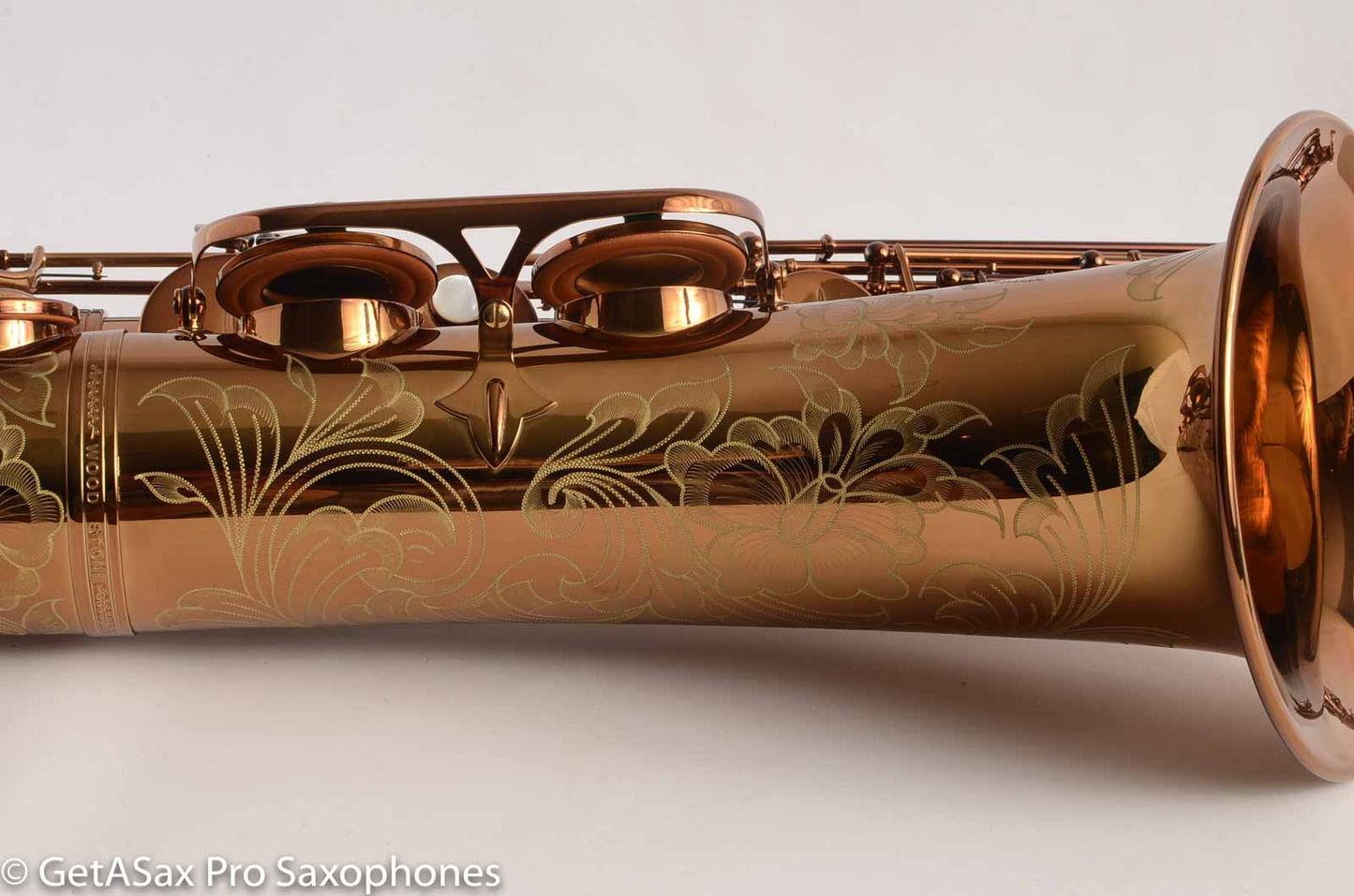 Ishimori Woodstone with Dark Lacquer Tenor Saxophone