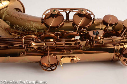 Ishimori Woodstone with Dark Lacquer Tenor Saxophone