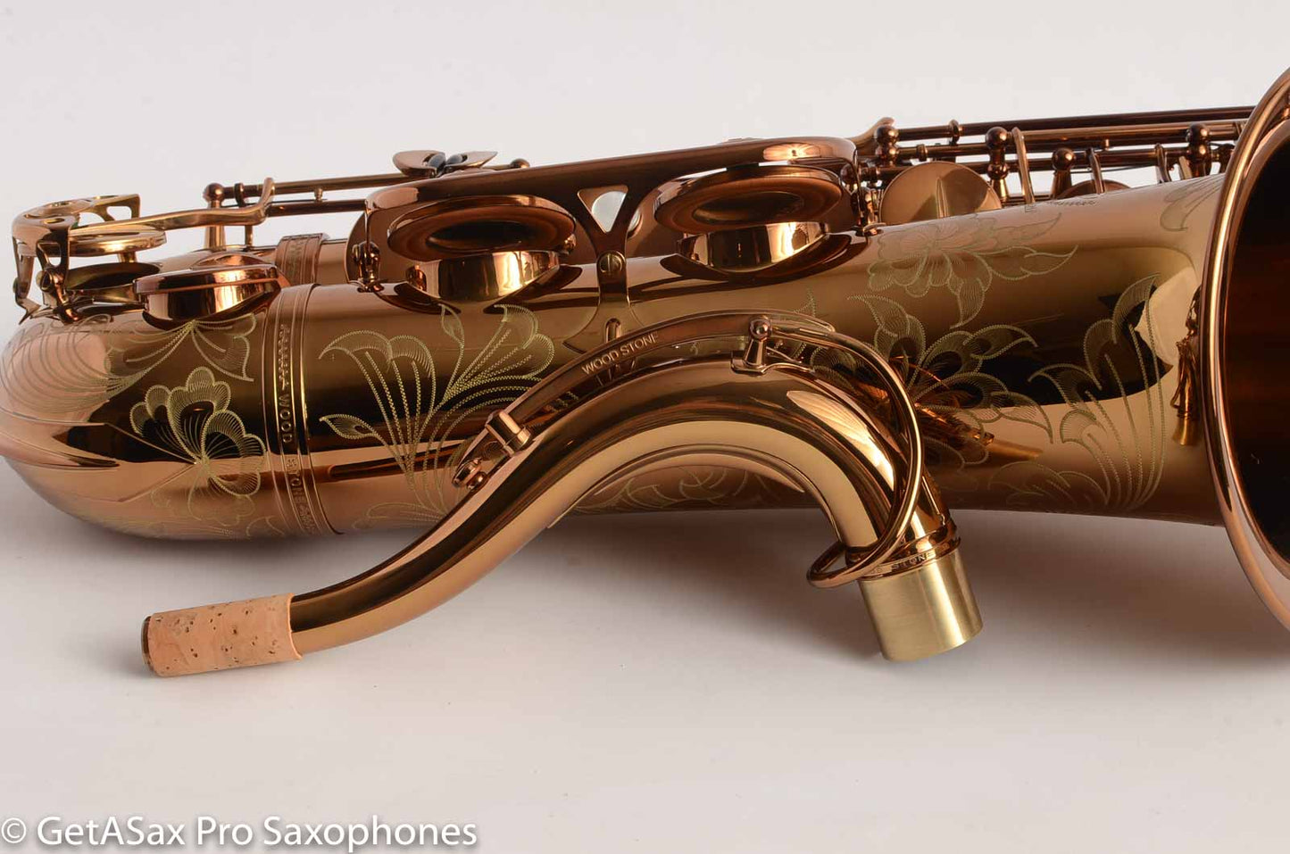 Ishimori Woodstone with Dark Lacquer Tenor Saxophone