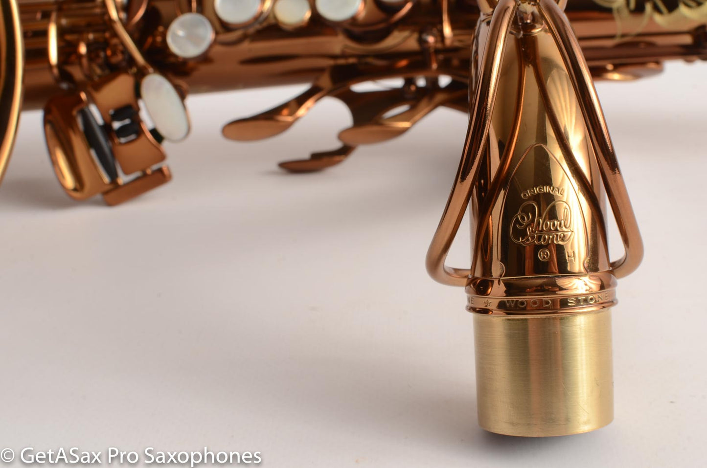 Ishimori Woodstone with Dark Lacquer Tenor Saxophone