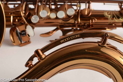 Ishimori Woodstone with Dark Lacquer Tenor Saxophone