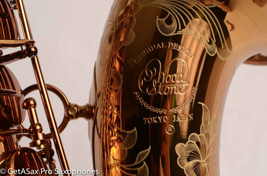 Ishimori Woodstone with Dark Lacquer Tenor Saxophone