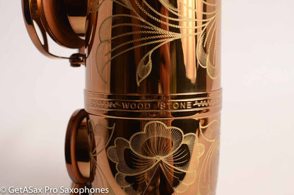 Ishimori Woodstone with Dark Lacquer Tenor Saxophone