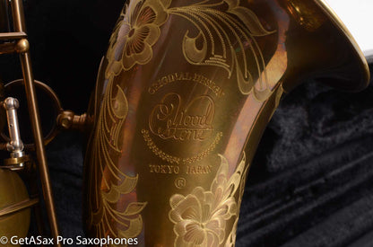 Ishimori Wood Stone New Vintage Tenor Saxophones BRAND NEW – Eric Alexander Model LAST One!