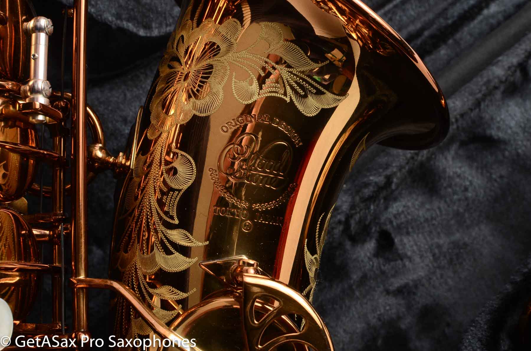 Ishimori Wood Stone New Vintage Alto Saxophone WSA-VL with F# Dark