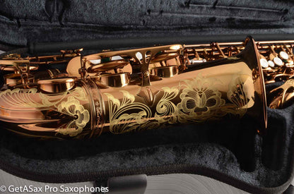 Ishimori Wood Stone New Vintage Alto Saxophone WSA-VL with F# Dark Lacquer NEW