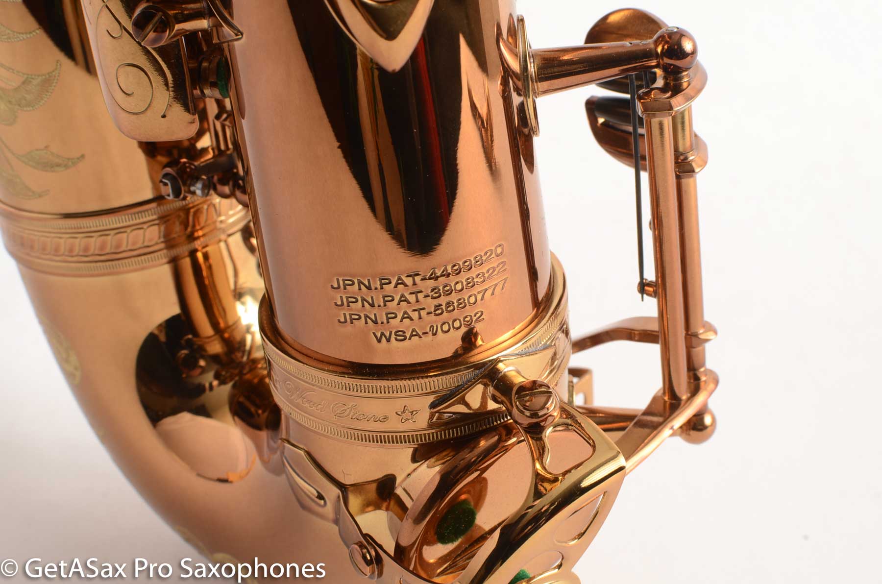 Ishimori Wood Stone New Vintage Alto Saxophone WSA-VL with F# Dark