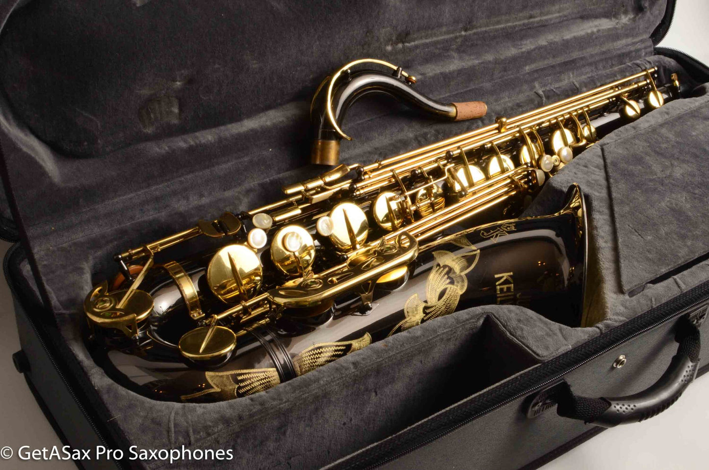 Keilwerth SX-90 Tenor Black Nickel Fresh Overhaul! Grover Washington 103682