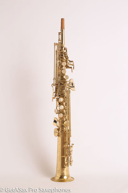 Keilwerth SX90 Soprano Saxophone Original Lacquer Good Pads Liebman Era 103943