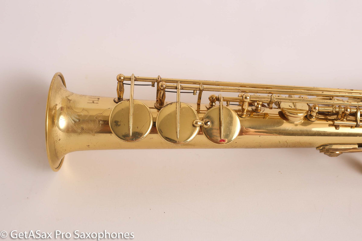 Keilwerth SX90 Soprano Saxophone Original Lacquer Good Pads Liebman Era 103943