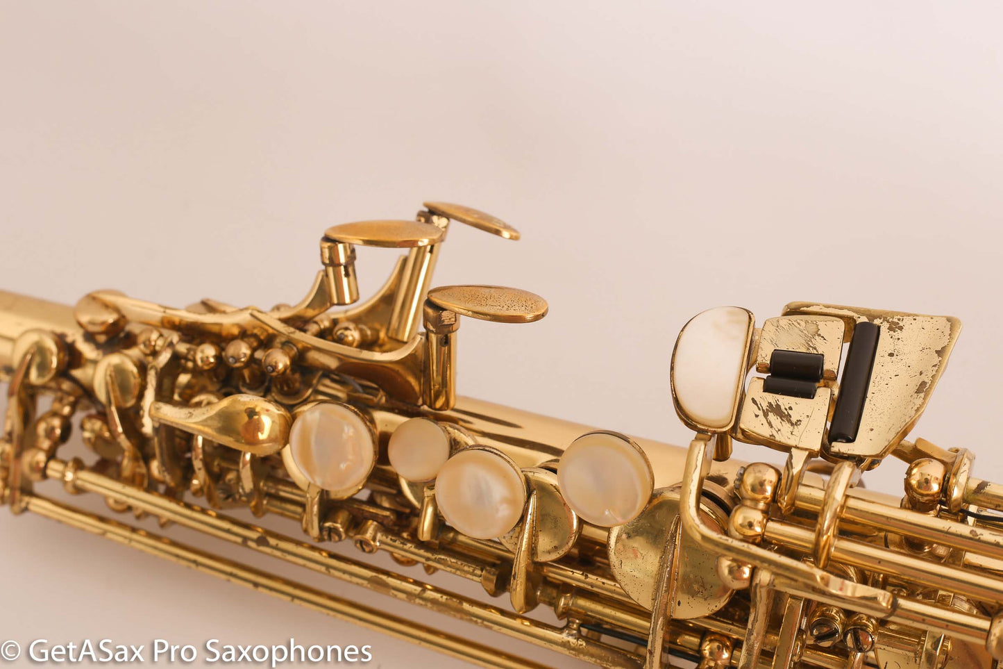Keilwerth SX90 Soprano Saxophone Original Lacquer Good Pads Liebman Era 103943