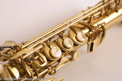 Keilwerth SX90 Soprano Saxophone Original Lacquer Good Pads Liebman Era 103943