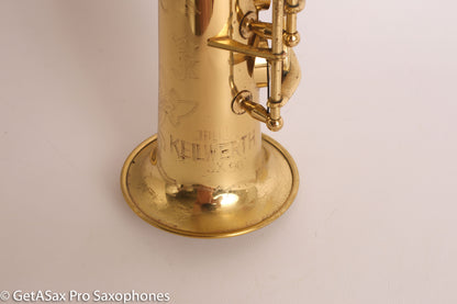 Keilwerth SX90 Soprano Saxophone Original Lacquer Good Pads Liebman Era 103943