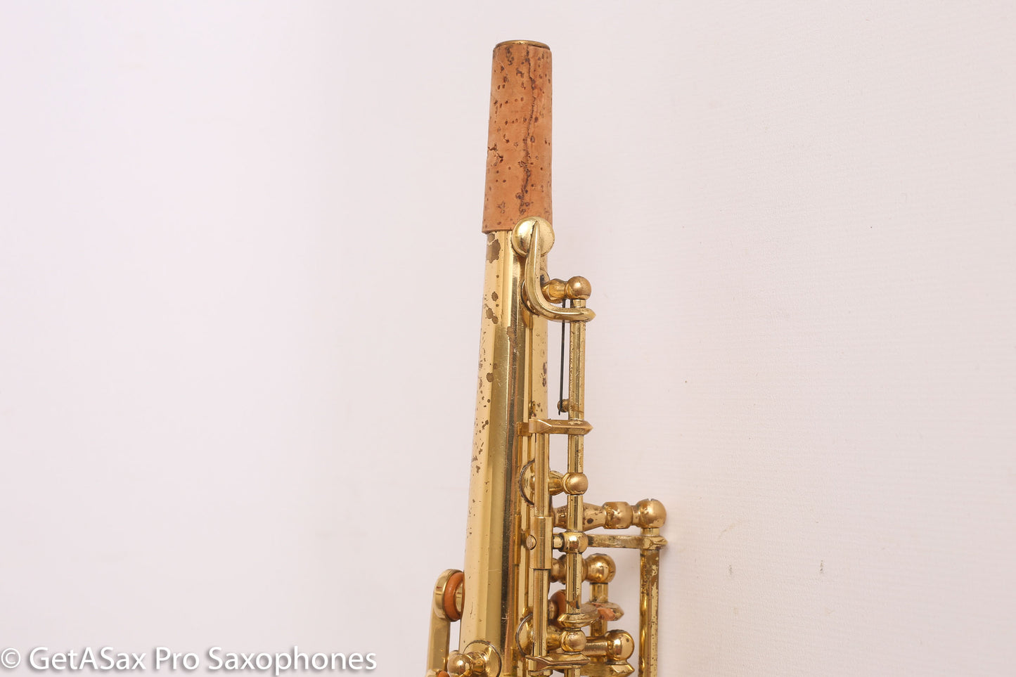 Keilwerth SX90 Soprano Saxophone Original Lacquer Good Pads Liebman Era 103943
