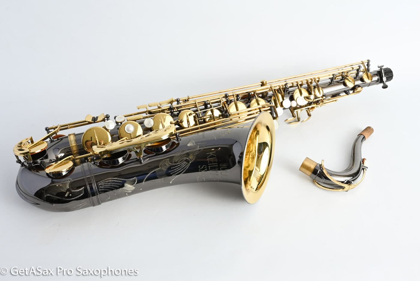 Keilwerth SX90R Black Nickel Tenor Very Good Condition Grover Washington Jr! 109181