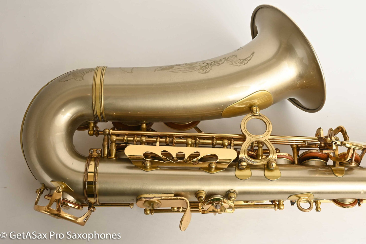 Keilwerth SX-90R Solid Nickel Silver Alto Very Good Condition Plays Beautifully! 124226