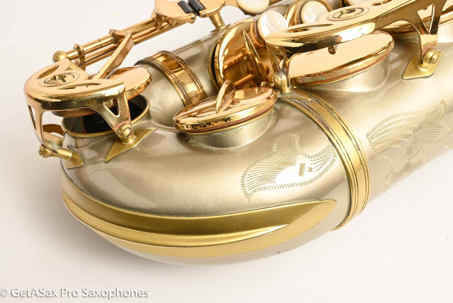 Keilwerth SX-90R Solid Nickel Silver Alto Very Good Condition Plays Beautifully! 124226