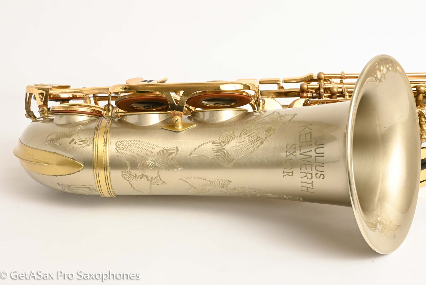 Keilwerth SX-90R Solid Nickel Silver Alto Very Good Condition Plays Beautifully! 124226