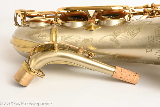 Keilwerth SX-90R Solid Nickel Silver Alto Very Good Condition Plays Beautifully! 124226