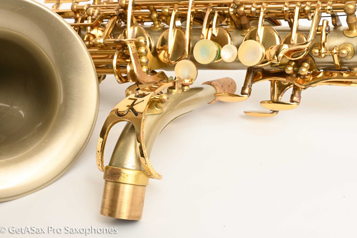 Keilwerth SX-90R Solid Nickel Silver Alto Very Good Condition Plays Beautifully! 124226