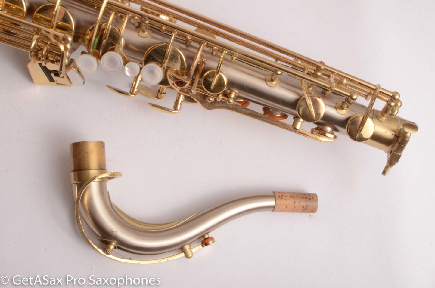 Keilwerth Nickel Silver Tenor Matte Gold Look 118466
